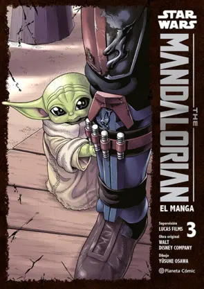 Portada Star Wars. The Mandalorian nº 03 (manga)