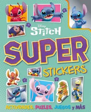Portada Stitch. Superstickers