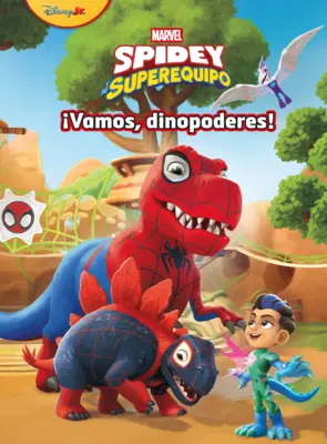 Portada Spidey y su superequipo. ¡Vamos, dinopoderes!