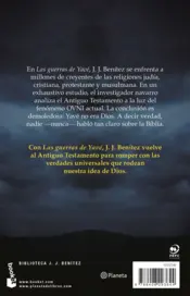 Miniatura contraportada Las guerras de Yavé