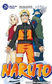 Portada Naruto Català n. 28/72