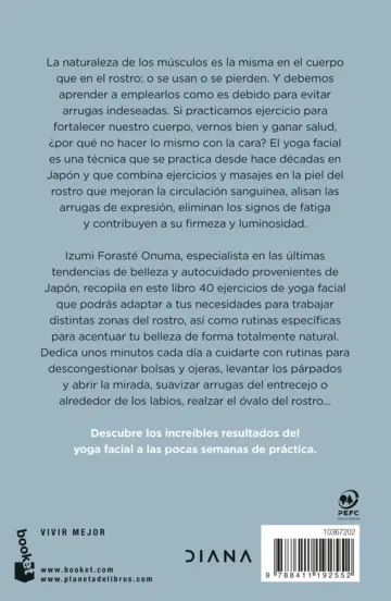 Contraportada El secreto japonés del yoga facial