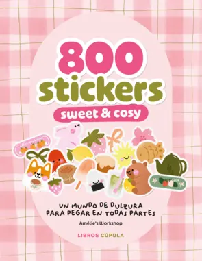 Portada 800 stickers sweet and cosy