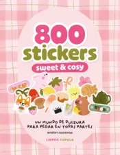Portada 800 stickers sweet and cosy