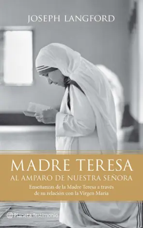 Portada Madre Teresa. Al amparo de Nuestra Señora