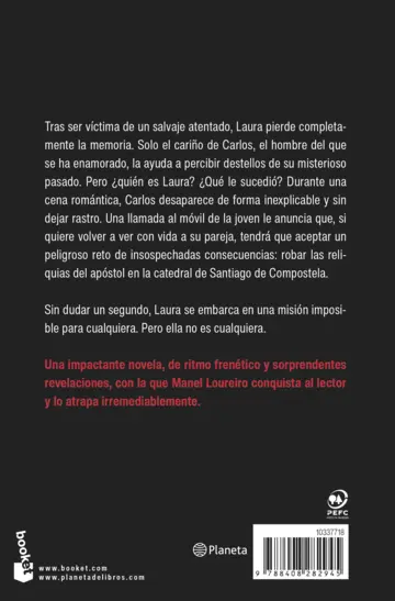 Contraportada La ladrona de huesos