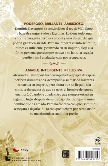 Contraportada Rey de la codicia (Serie Pecados, 3)