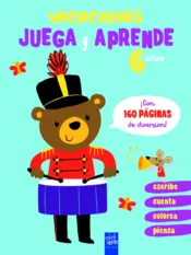 Portada Vacaciones. Juega y aprende. 6 años
