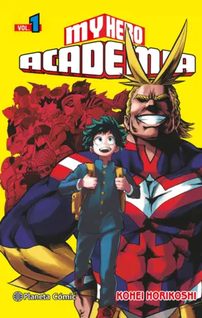 Portada My Hero Academia nº 01