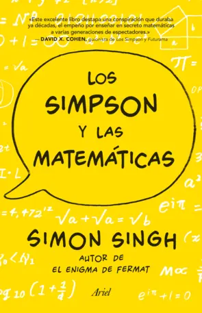 Portada Los Simpson y las matemáticas