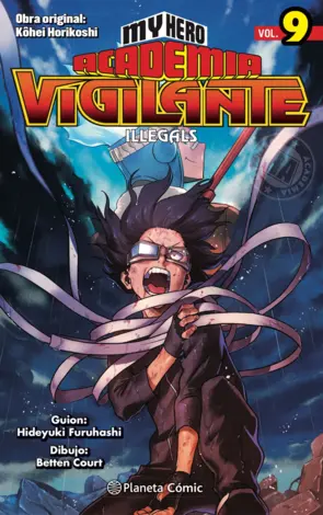 Portada My Hero Academia Vigilante Illegals nº 09/15