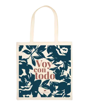Portada Tote bag. La Vecina Rubia