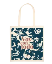 Portada Tote bag. La Vecina Rubia