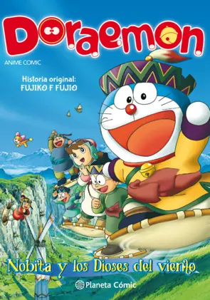 Portada Doraemon y los dioses del viento