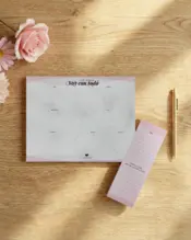 Portada Planificador semanal de mesa La Vecina Rubia 1