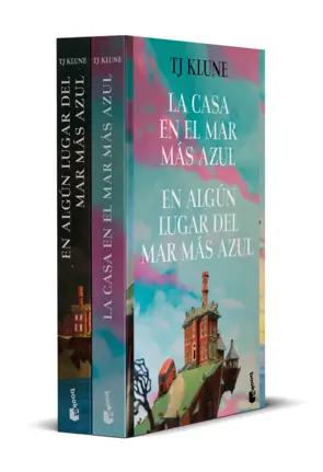 Portada Pack La casa en el mar más azul + En algún lugar mar más azul