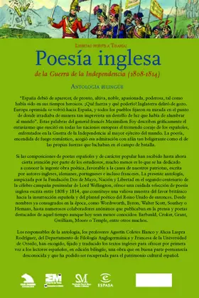 Contraportada Antología bilingüe de poesía inglesa de la Guerra de la Independencia