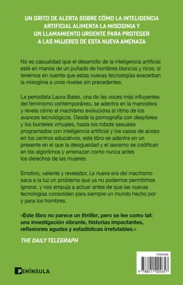 Contraportada La nueva era del machismo