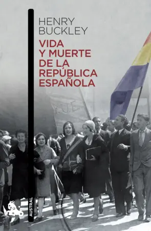 Portada Vida y muerte de la República española