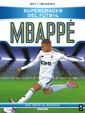 Portada Supercracks del fútbol. Kylian Mbappé