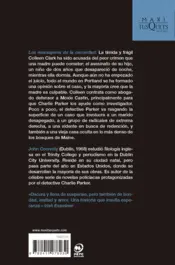 Miniatura contraportada Los mensajeros de la oscuridad (Serie Charlie Parker, 22)