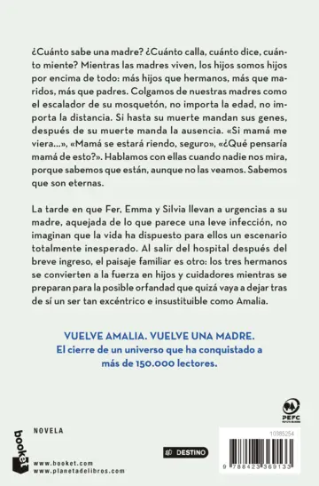 Contraportada Una vida