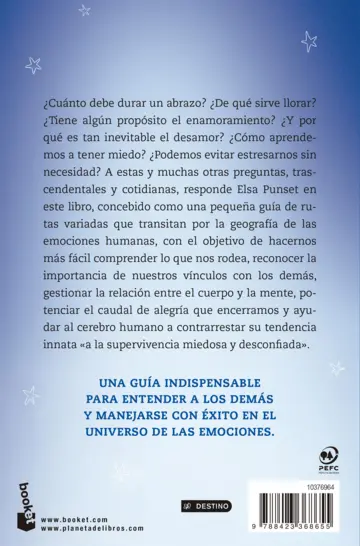 Contraportada Una mochila para el universo