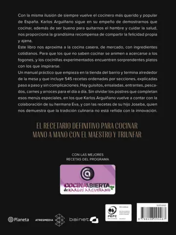 Contraportada 545 recetas para triunfar