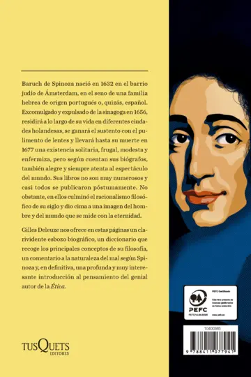 Contraportada Spinoza: filosofía práctica