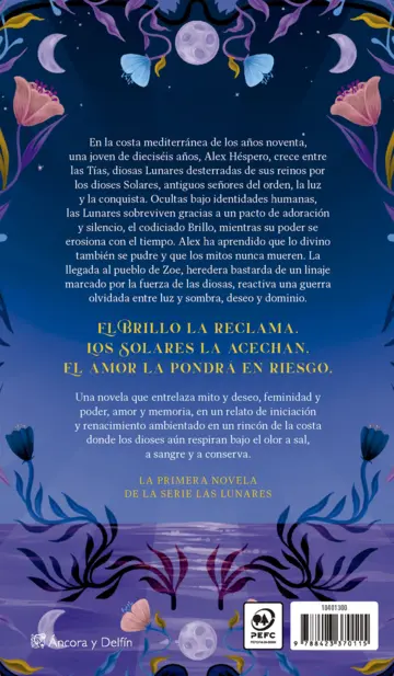 Contraportada La casa de las diosas caídas