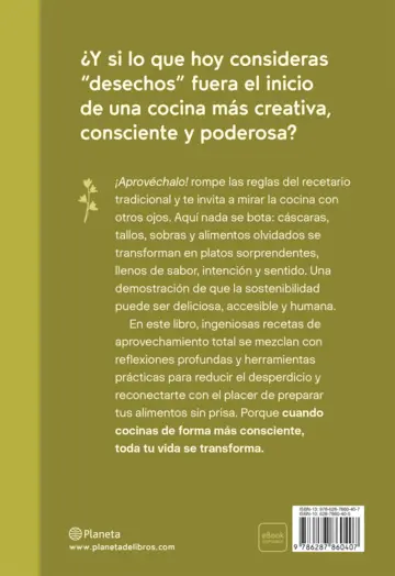 Contraportada ¡Aprovéchalo!