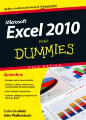 Portada Excel 2010 para Dummies