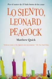 Portada Lo siento, Leonard Peacock