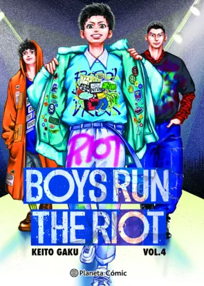 Portada Boys Run the Riot nº 04/04
