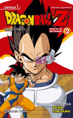 Portada Dragon Ball Z Anime Series Saiyanos nº 02/05