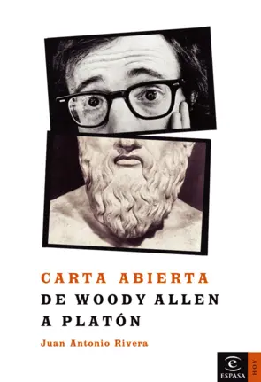 Portada Carta abierta de Woody Allen a Platón