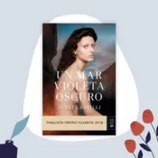 Portada Un mar violeta oscuro 0