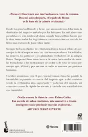 Miniatura contraportada Historia de Roma contada para escépticos