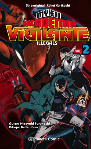 Portada My Hero Academia Vigilante Illegals nº 02/15