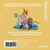 Miniatura contraportada Zootrópolis 2. Pequecuentos