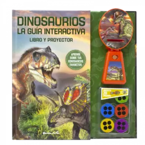 Portada Dinosaurios. La guía interactiva