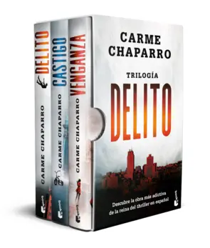 Portada Estuche Serie Delito (Delito + Castigo + Venganza)