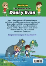 Miniatura contraportada Las aventuras de Dani y Evan 11. El ataque del supercroc