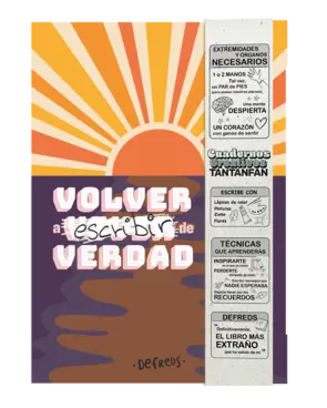 Portada Cuaderno creativo: Volver a escribir de verdad