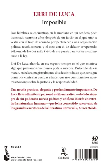 Contraportada Imposible