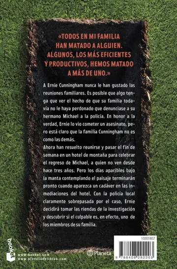 Contraportada Todos en mi familia han matado a alguien