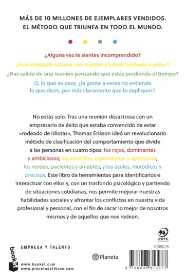 Contraportada Rodeados de idiotas