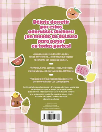 Contraportada 800 stickers sweet and cosy