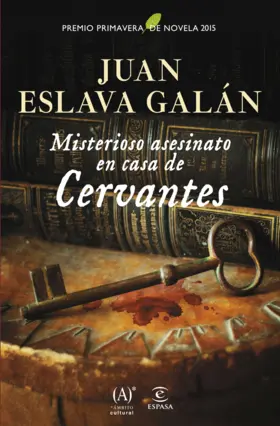 Contraportada Misterioso asesinato en casa de Cervantes