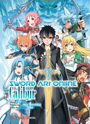 Portada Sword Art Online Calibur